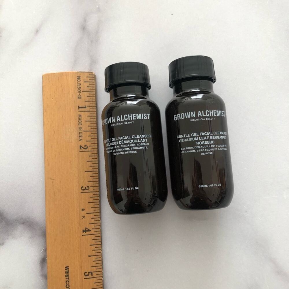 2x Grown Alchemist Gentle Gel Facial Cleanser travel